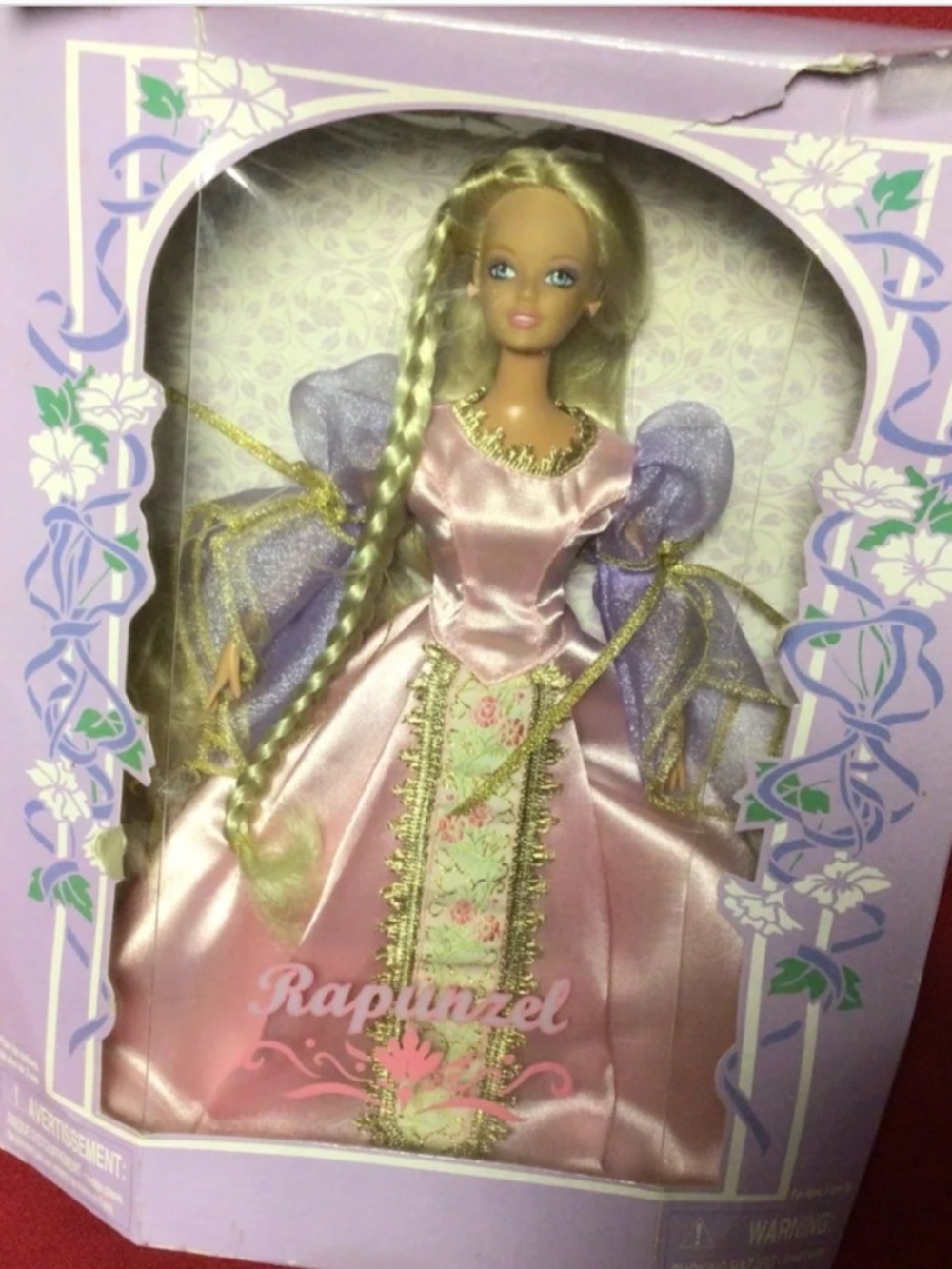 Vintage 1997 Barbie as Rapunzel doll